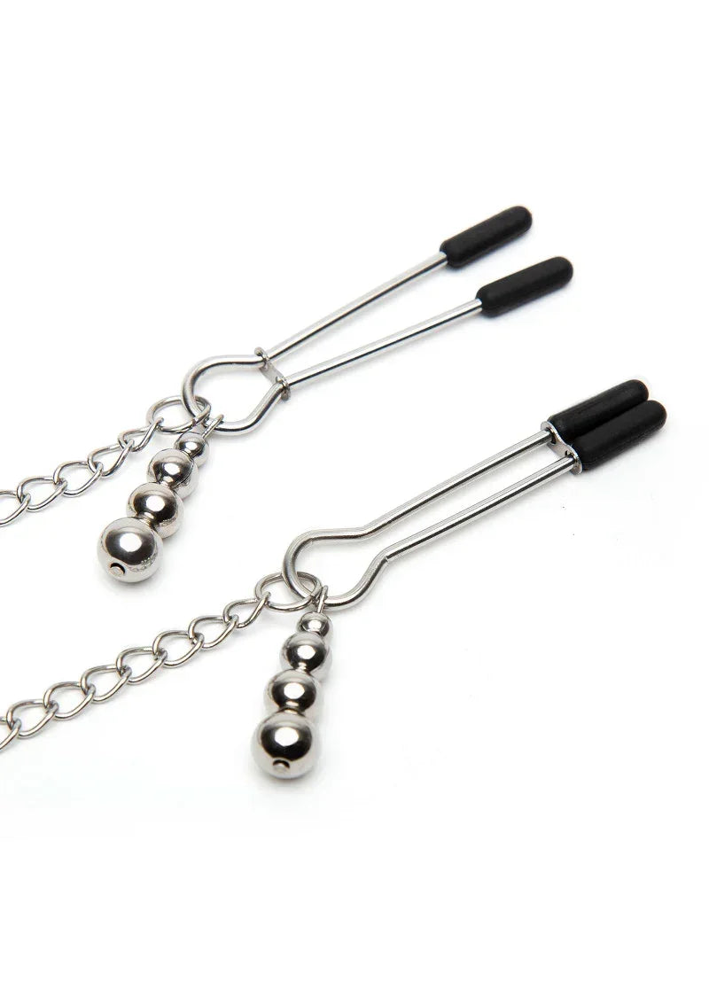 FiftyShadesofGreyPlayNiceSatin_LaceCollar_NippleClamps5 @ Happytoys Sexshop: online sex shop for Feeling Happy & Easy ๐ the erotic store owned by a woman