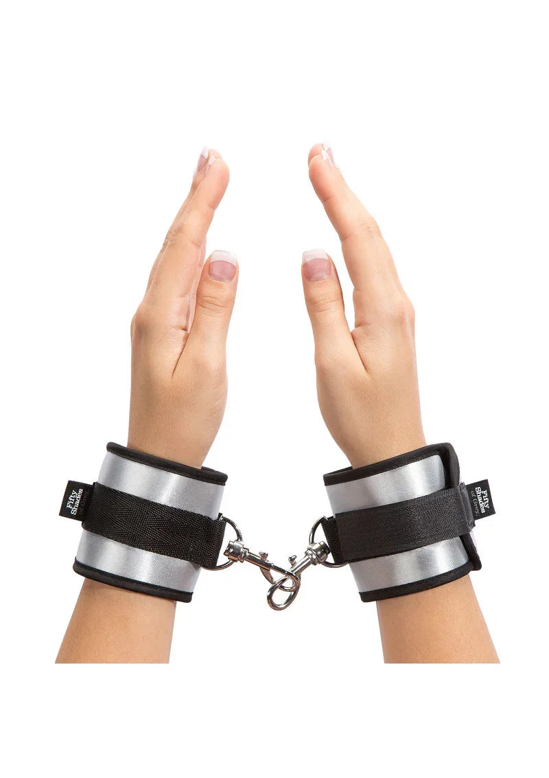FiftyShadesofGreyTotallyHisSoftHandcuffs6 @ Happytoys Sexshop: online sex shop for Feeling Happy & Easy π the erotic store owned by a woman