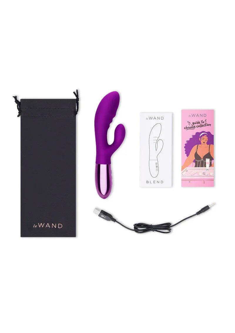 Chrome Blend (purple) by Le Wand - Happytoys Sexshop: online sex shop for Feeling Happy & Easy π - Discreet geleverd