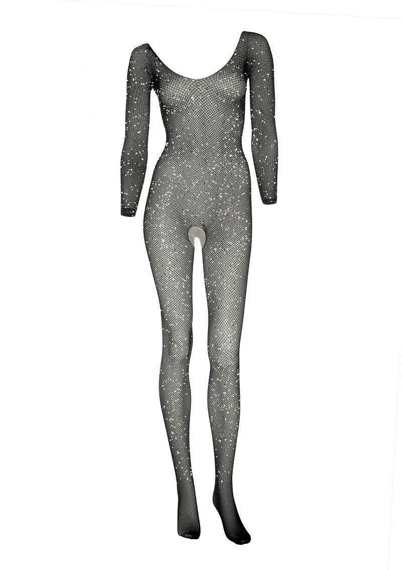 Leg Avenue Fishnet sleeved bodystocking - Happytoys Sexshop: online sex shop for Feeling Happy & Easy π - Discreet geleverd