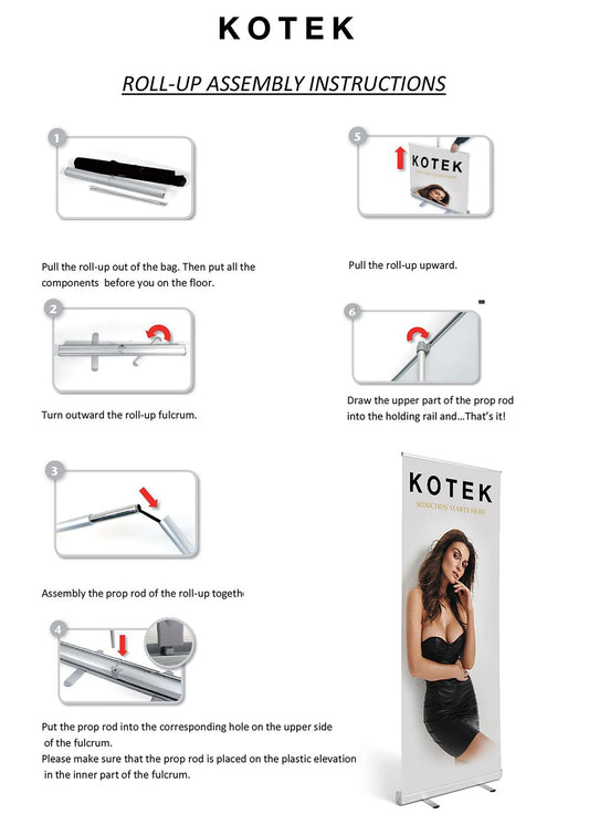 Bestel: Kotek Roll - Up Banner - bij Happytoys: de erotische sex webshop | liever Happy dan Easy ⭐⭐⭐⭐⭐