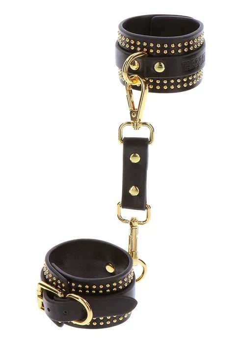StuddedAnkleCuffsSetbyTaboom6 @ Happytoys Sexshop: online sex shop for Feeling Happy & Easy 😊 the erotic store owned by a woman