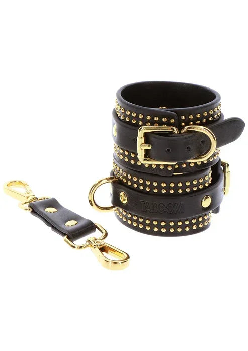 VogueStuddedWristCuffsSetbyTaboom7 @ Happytoys Sexshop: online sex shop for Feeling Happy & Easy 😊 the erotic store owned by a woman