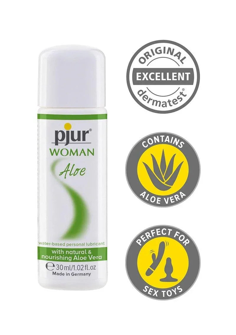 pjur-Woman-Aloe-WB-30ml-Glijmiddel-Happytoys-Sexshop-liever-Happy-dan-Easy-5656 @ Happytoys Sexshop: online sex shop for Feeling Happy & Easy đ the erotic store owned by a woman