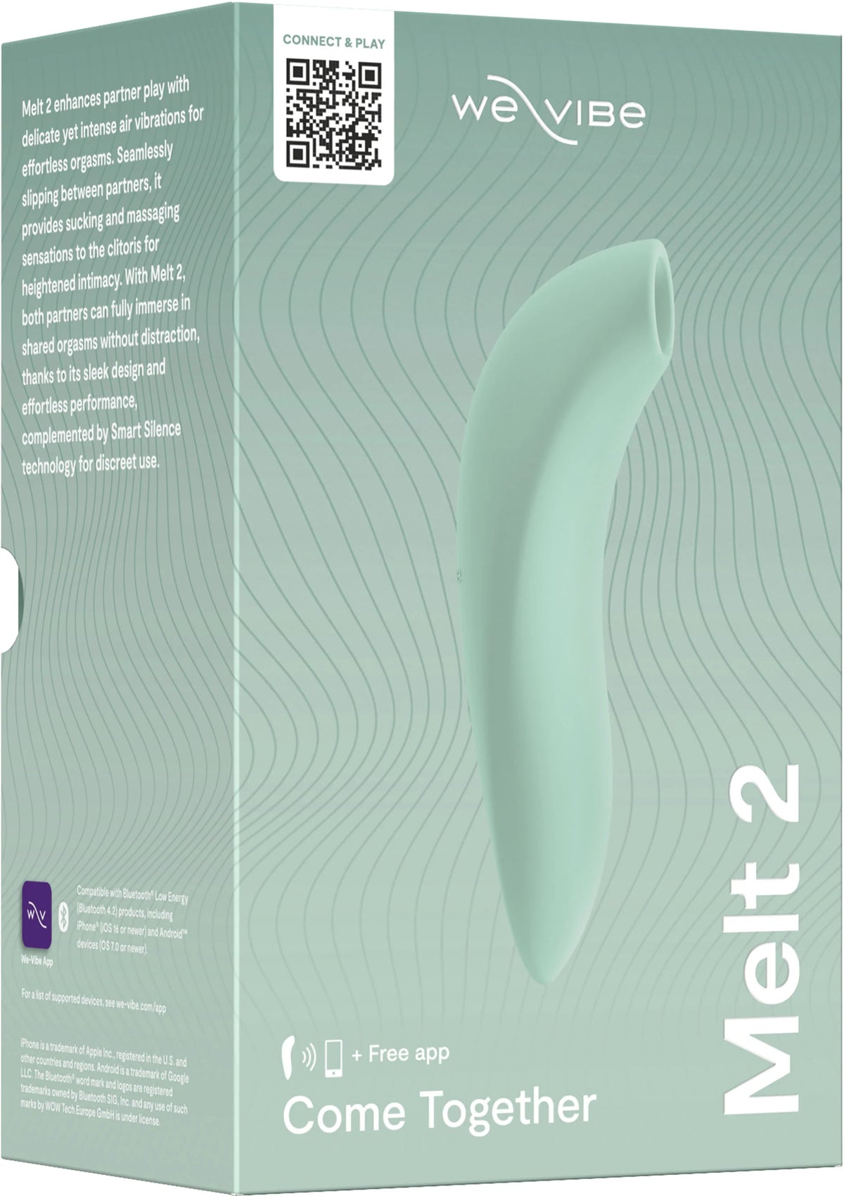 Bestel: Melt 2 Airpressure Vibrator Green by WeVibe - bij Happytoys: de erotische sex webshop | liever Happy dan Easy ⭐⭐⭐⭐⭐