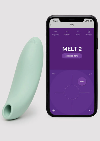 Bestel: Melt 2 Airpressure Vibrator Green by WeVibe - bij Happytoys: de erotische sex webshop | liever Happy dan Easy ⭐⭐⭐⭐⭐