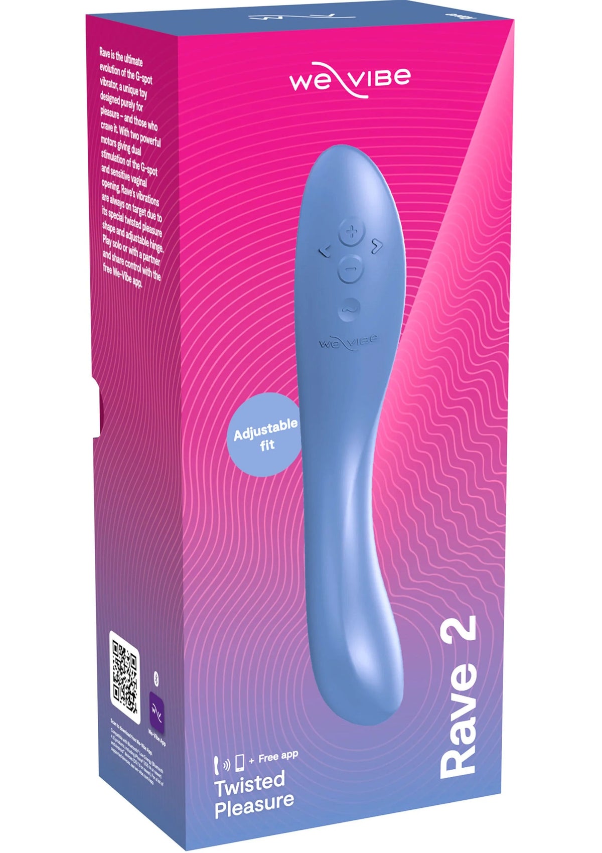 Bestel: Rave 2 by We - Vibe - bij Happytoys: de erotische sex webshop | liever Happy dan Easy ⭐⭐⭐⭐⭐