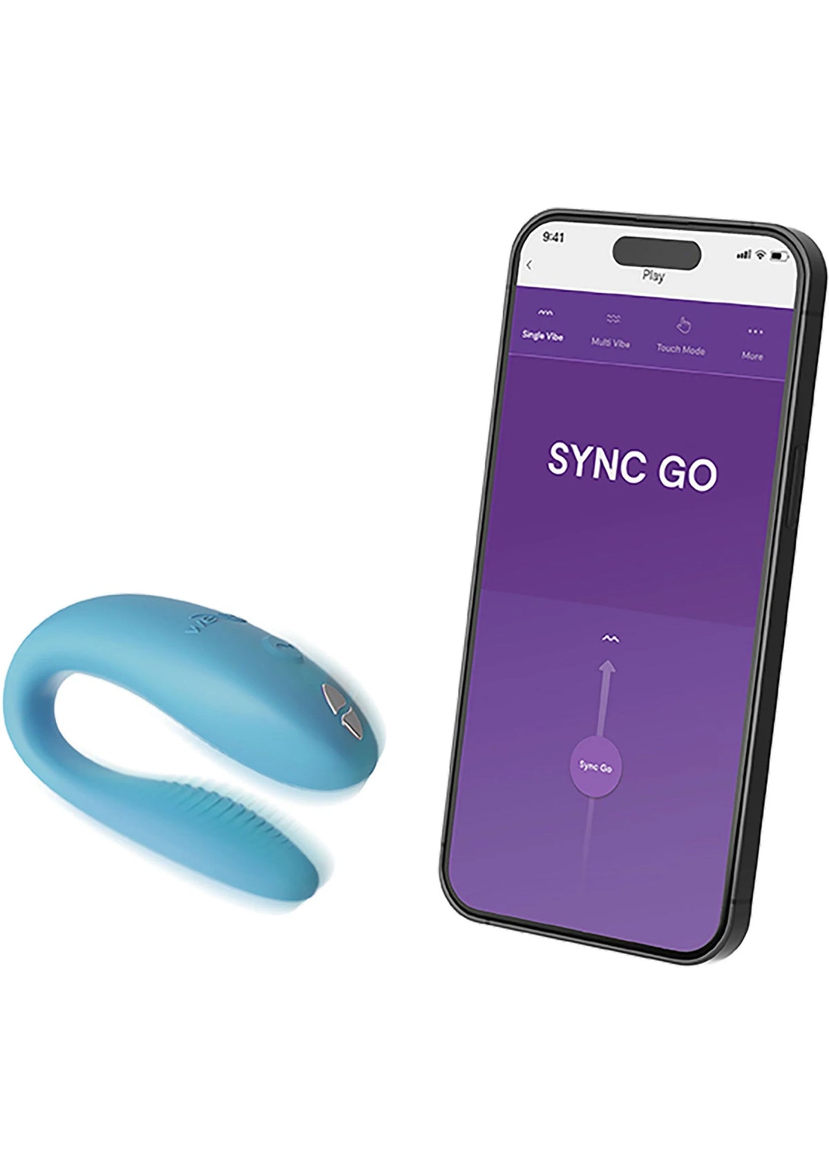 Bestel: Sync Go by We - Vibe - bij Happytoys: de erotische sex webshop | liever Happy dan Easy ⭐⭐⭐⭐⭐ - Marineblauw - 10007 - BLUE