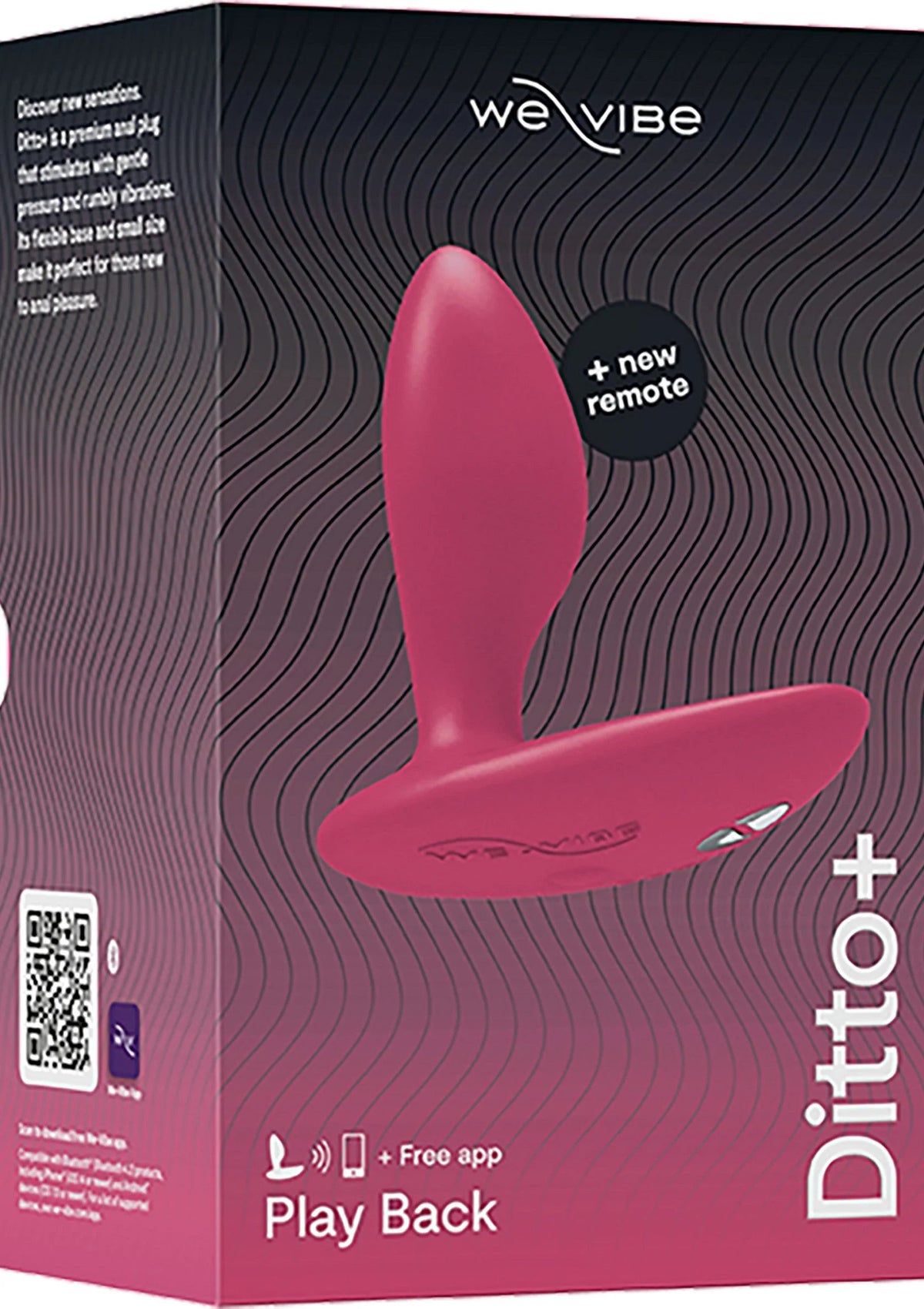 Bestel: Ditto + by We - Vibe - bij Happytoys: de erotische sex webshop | liever Happy dan Easy ⭐⭐⭐⭐⭐