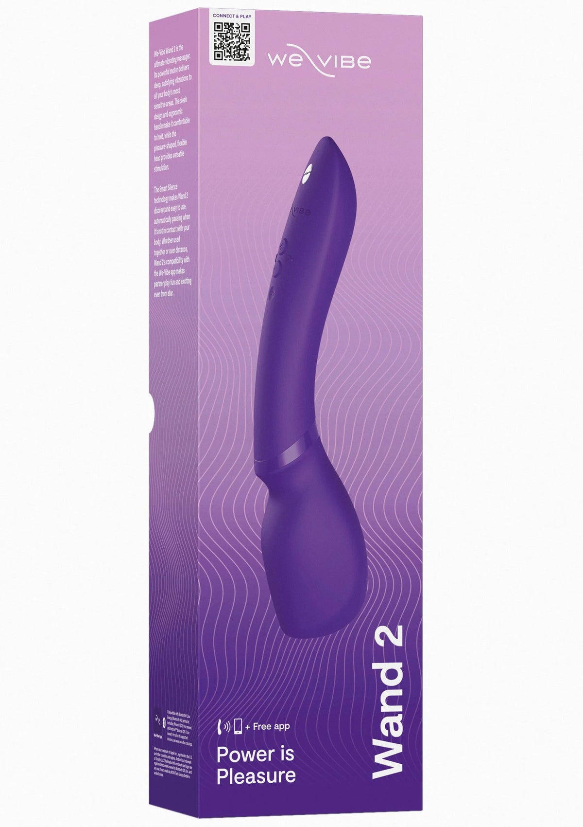 Bestel: Wand 2 by We - Vibe - bij Happytoys: de erotische sex webshop | liever Happy dan Easy ⭐⭐⭐⭐⭐