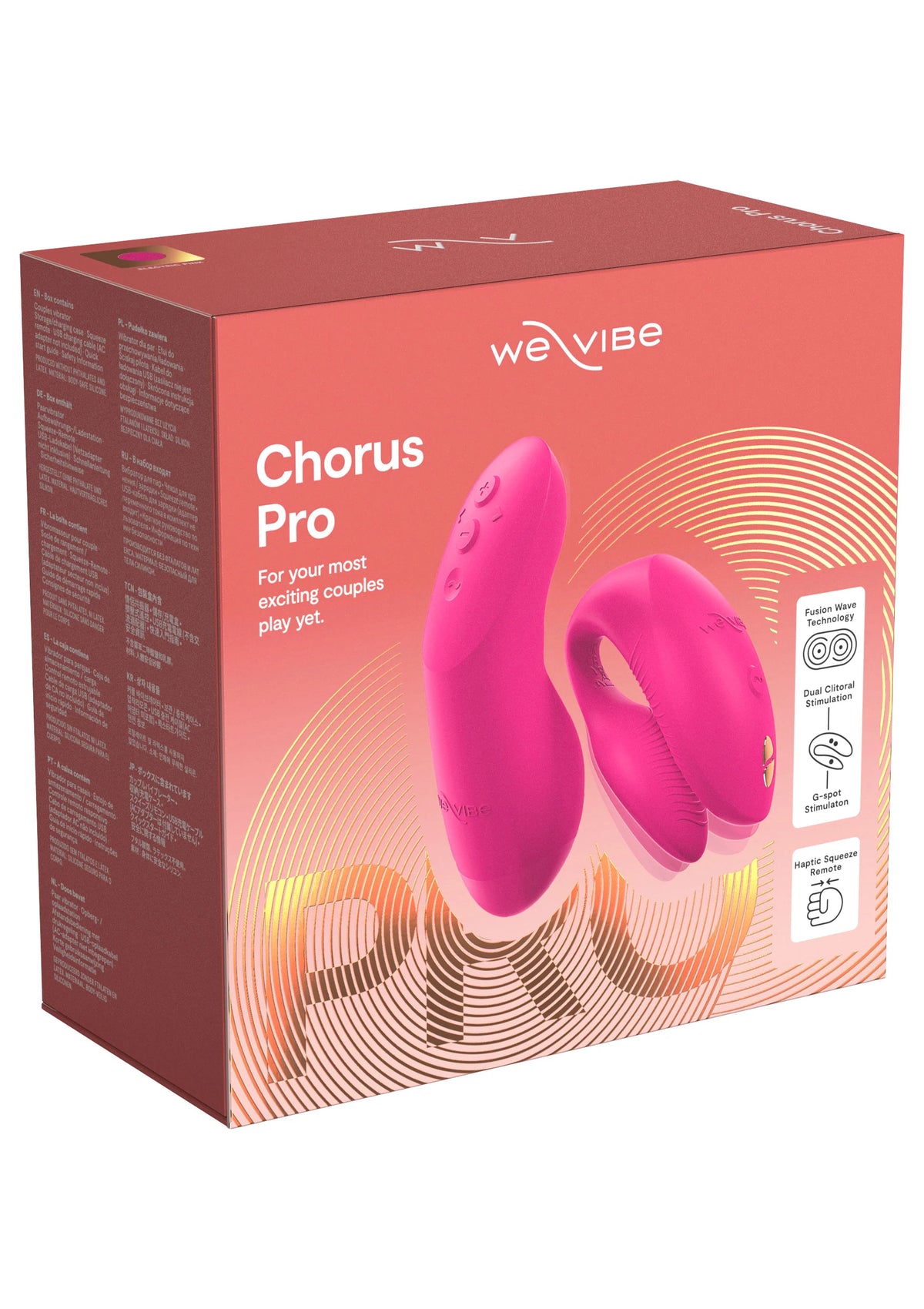 Bestel: Chorus Pro by We - Vibe - bij Happytoys: de erotische sex webshop | liever Happy dan Easy ⭐⭐⭐⭐⭐