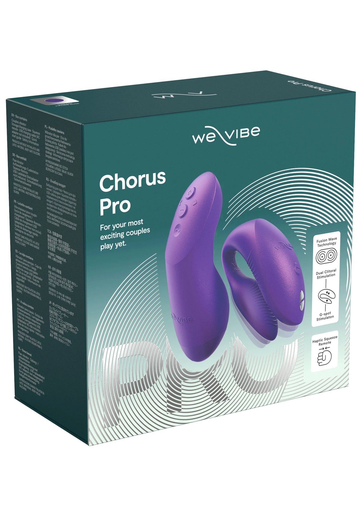 Bestel: Chorus Pro by We - Vibe - bij Happytoys: de erotische sex webshop | liever Happy dan Easy ⭐⭐⭐⭐⭐