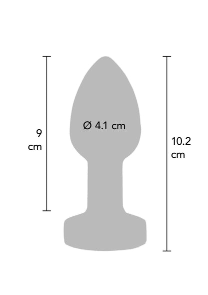 Bestel: Buttocks Vibrating Metal Buttplug L by ToyJoy - bij Happytoys: de erotische sex webshop | liever Happy dan Easy ⭐⭐⭐⭐⭐