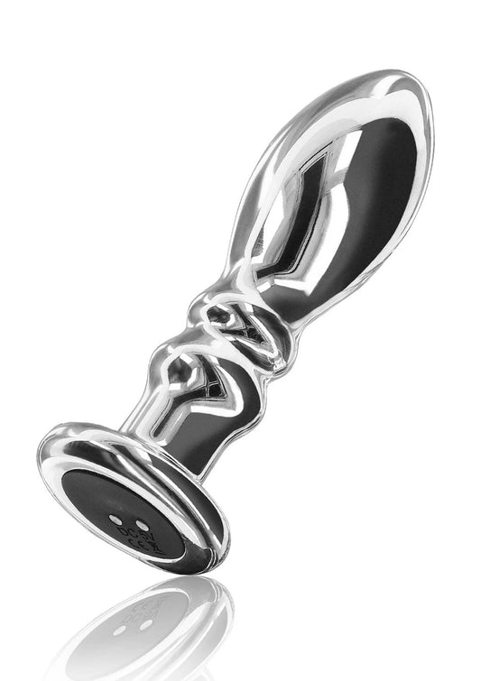Bestel: The Slider Vibrating Plug Medium - bij Happytoys: de erotische sex webshop | liever Happy dan Easy ⭐⭐⭐⭐⭐ - Default Title - 10058 - SILVER