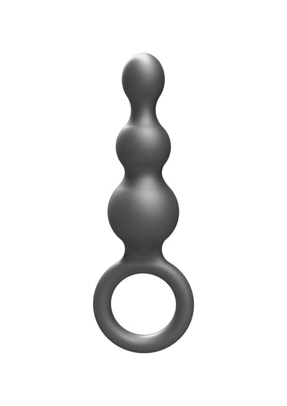 Bestel: Buttocks The Stuffer 3 - Balls Metallic Silicone Plug by ToyJoy - Erotisch speelgoed en spellen bij Happytoys: de erotische sex webshop | liever Happy dan Easy ⭐⭐⭐⭐⭐