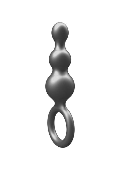 Bestel: Buttocks The Stuffer 3 - Balls Metallic Silicone Plug by ToyJoy - Erotisch speelgoed en spellen bij Happytoys: de erotische sex webshop | liever Happy dan Easy ⭐⭐⭐⭐⭐