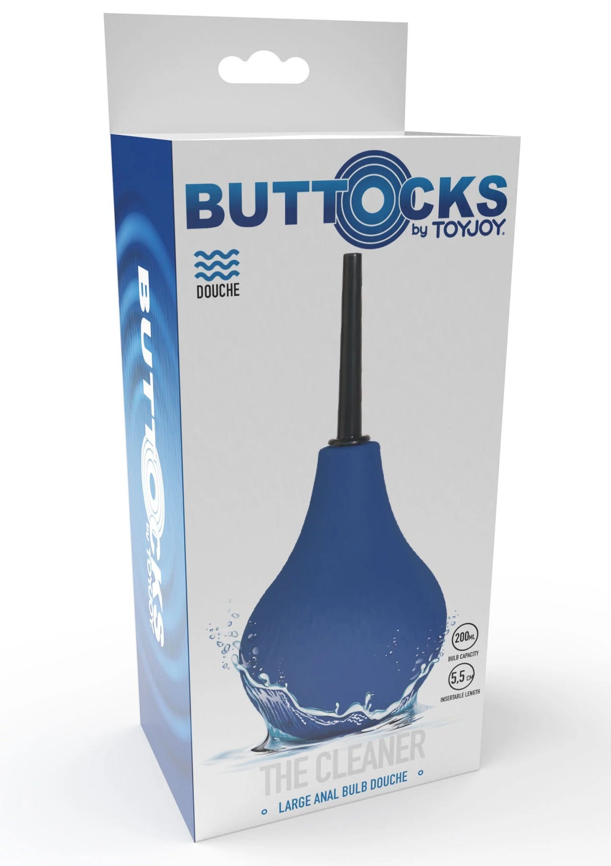 Bestel: Buttocks The Cleaner 200ml Anal Douche by ToyJoy - bij Happytoys: de erotische sex webshop | liever Happy dan Easy ⭐⭐⭐⭐⭐