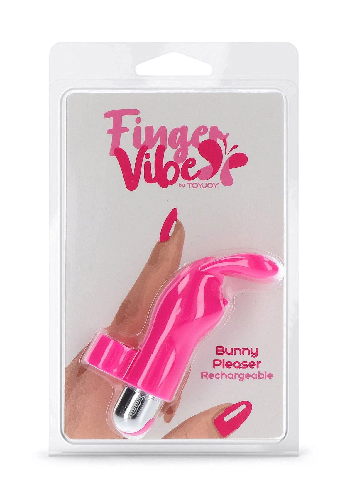 Bestel: Finger Vibe Bunny Pleaser finger vibrator Rechargeable by ToyJoy - bij Happytoys: de erotische sex webshop | liever Happy dan Easy ⭐⭐⭐⭐⭐