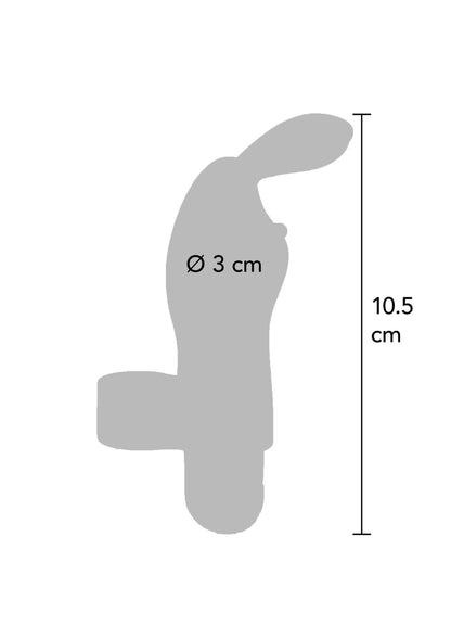 Bestel: Finger Vibe Bunny Pleaser finger vibrator Rechargeable by ToyJoy - bij Happytoys: de erotische sex webshop | liever Happy dan Easy ⭐⭐⭐⭐⭐