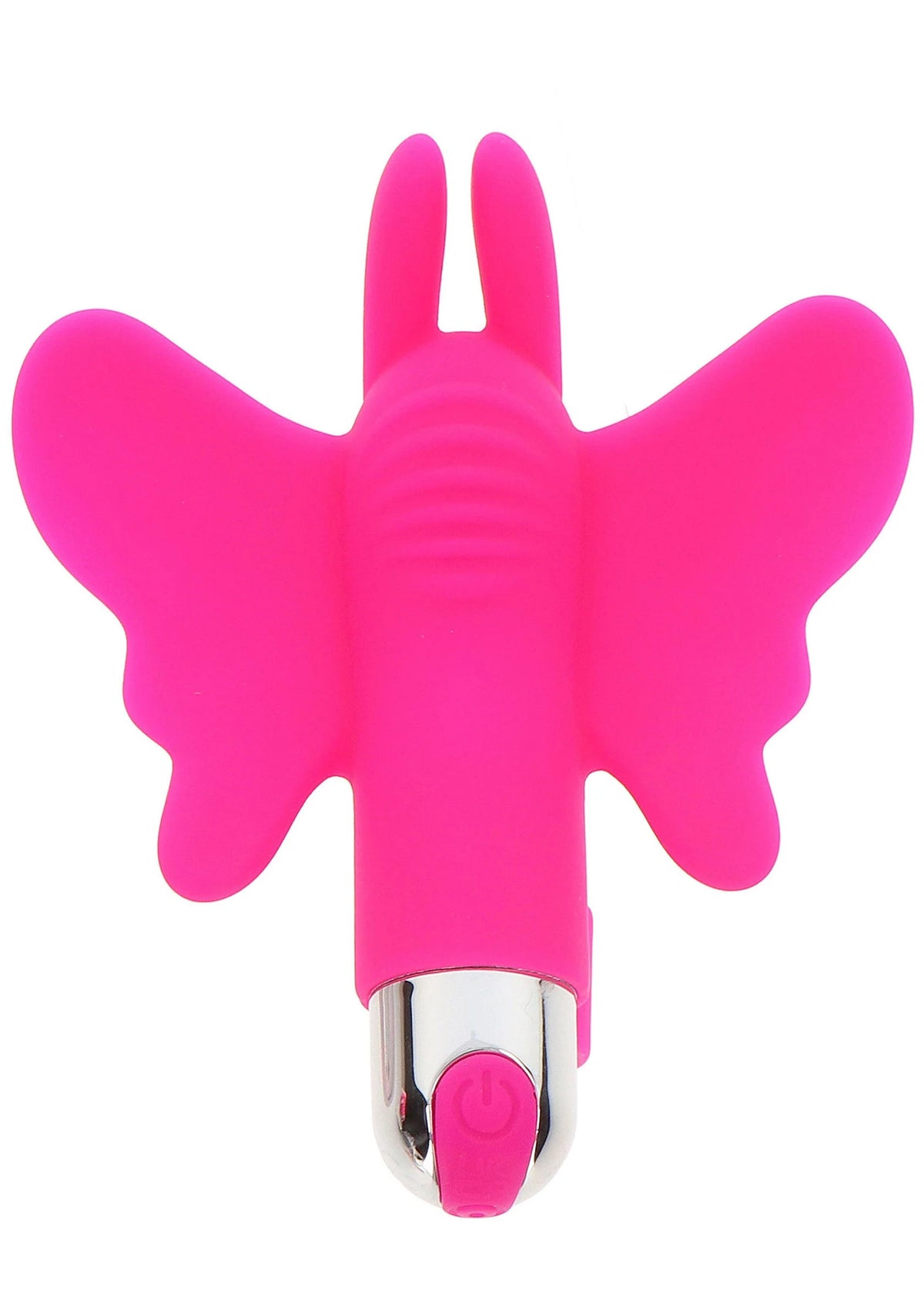 Bestel: Finger Vibe Butterfly Pleaser Rechargeable by ToyJoy - bij Happytoys: de erotische sex webshop | liever Happy dan Easy ⭐⭐⭐⭐⭐ - Default Title - 10116 - PINK
