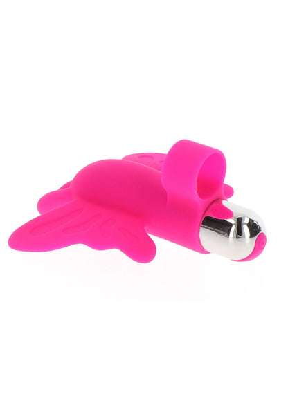Bestel: Finger Vibe Butterfly Pleaser Rechargeable by ToyJoy - bij Happytoys: de erotische sex webshop | liever Happy dan Easy ⭐⭐⭐⭐⭐