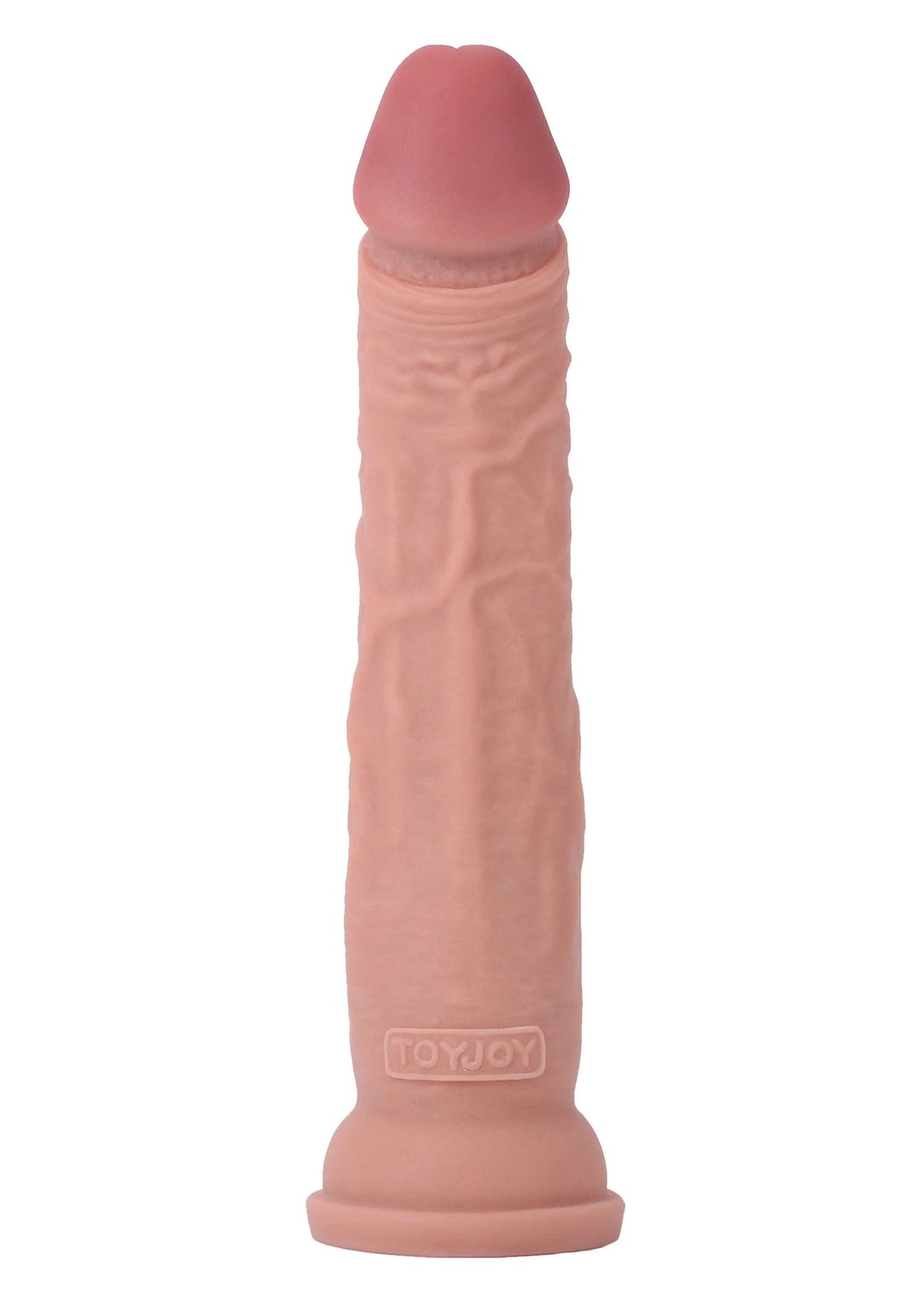 Bestel: Deluxe Dual Density Dong TPE 33 cm by ToyJoy Get Real - bij Happytoys: de erotische sex webshop | liever Happy dan Easy ⭐⭐⭐⭐⭐ - Default Title - 10122 - SKIN