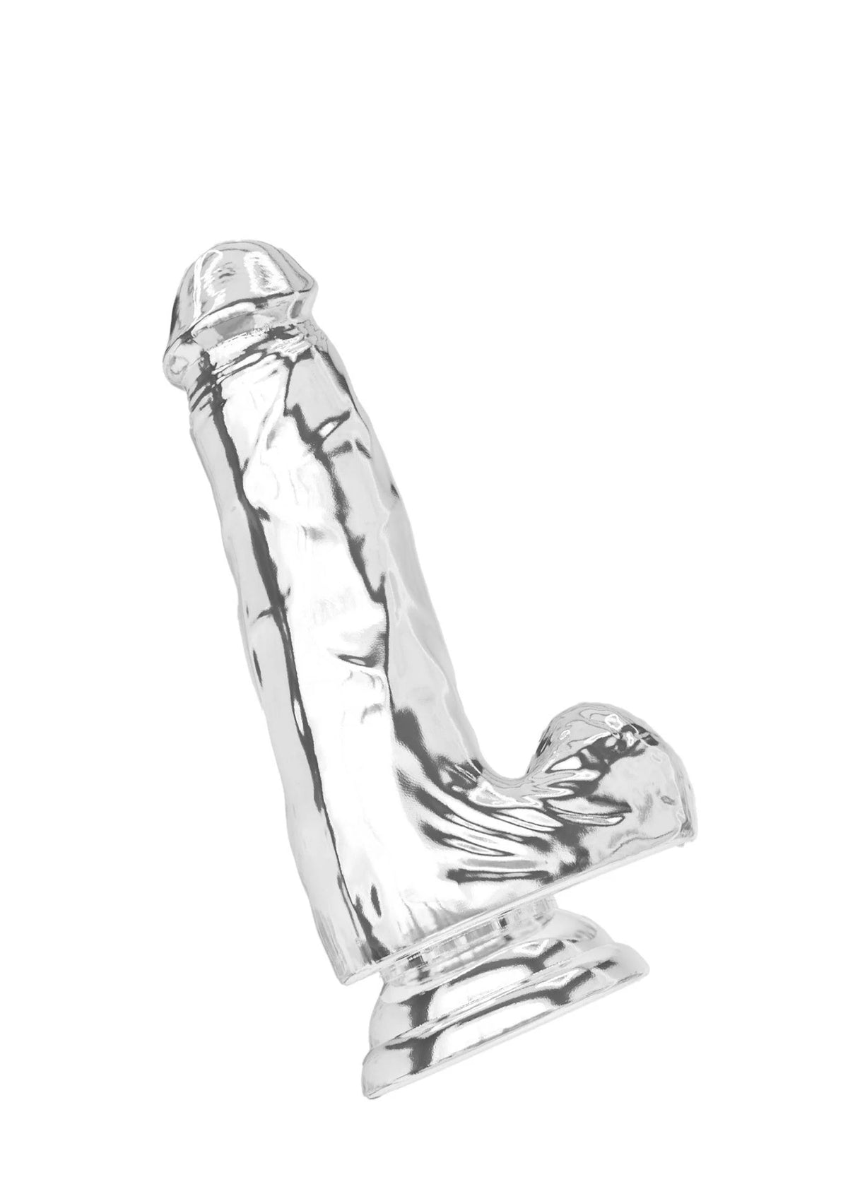 Bestel: Get Real Clear Dildo with Balls 6' by ToyJoy - bij Happytoys: de erotische sex webshop | liever Happy dan Easy ⭐⭐⭐⭐⭐
