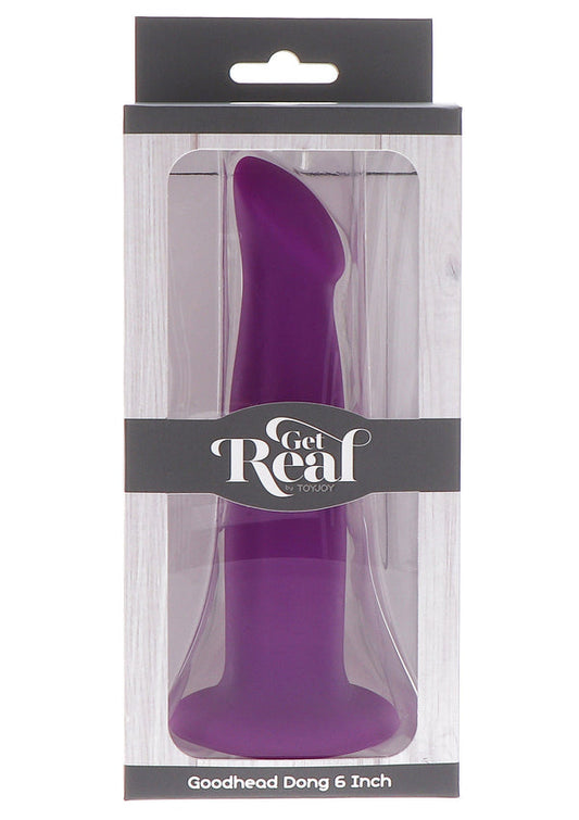 Bestel: Harness Dong Goodhead Silicone 16 cm by ToyJoy Get Real - bij Happytoys: de erotische sex webshop | liever Happy dan Easy ⭐⭐⭐⭐⭐