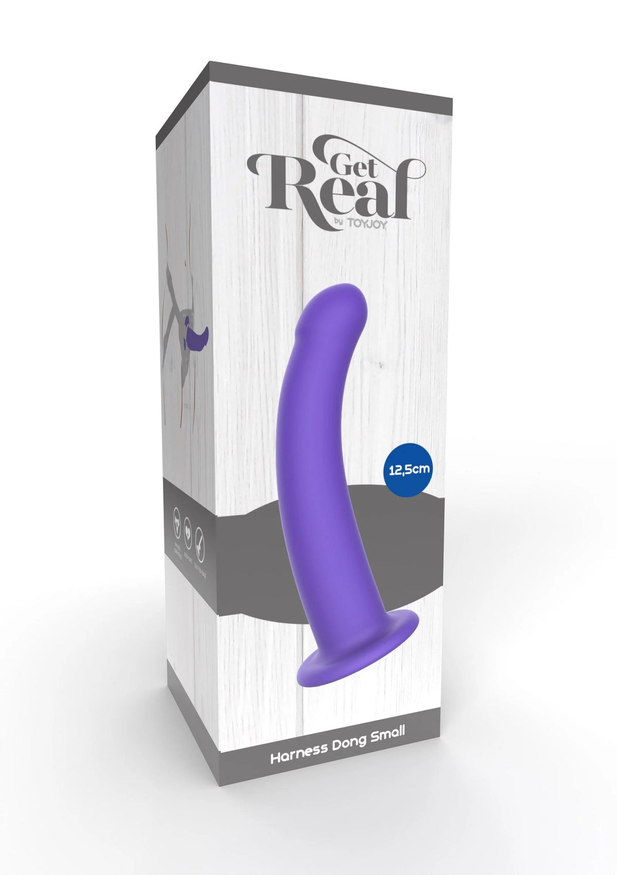Bestel: Get Real Harness Dong S by ToyJoy - bij Happytoys: de erotische sex webshop | liever Happy dan Easy ⭐⭐⭐⭐⭐