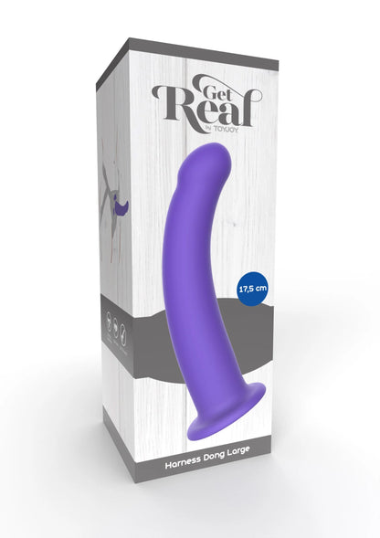 Bestel: Get Real Harness Dong L by ToyJoy - bij Happytoys: de erotische sex webshop | liever Happy dan Easy ⭐⭐⭐⭐⭐