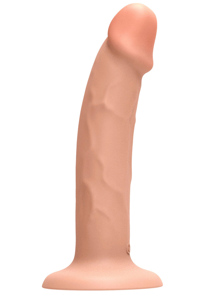 Bestel: Harness Dong Vibrating Silicone 19.5 cm by ToyJoy Get Real - bij Happytoys: de erotische sex webshop | liever Happy dan Easy ⭐⭐⭐⭐⭐ - Skin - 10150 - SKIN