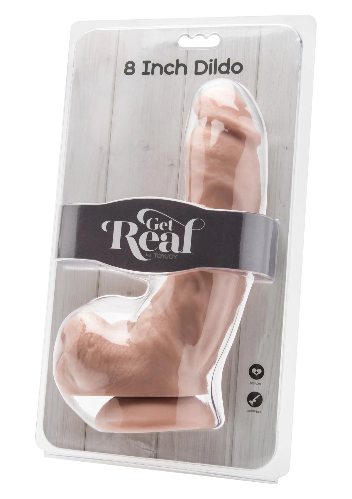 Bestel: Dildo PVC 20.5 cm by ToyJoy - bij Happytoys: de erotische sex webshop | liever Happy dan Easy ⭐⭐⭐⭐⭐