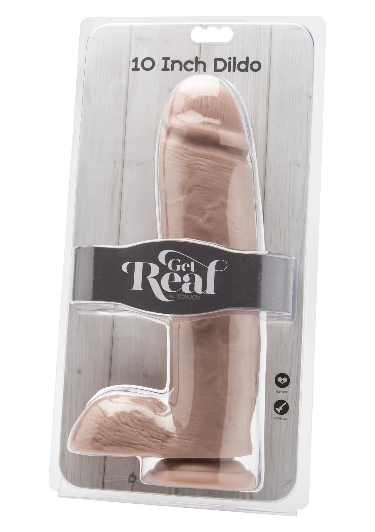 Bestel: Dildo PVC 25.5 cm byToyJoy Get Real - bij Happytoys: de erotische sex webshop | liever Happy dan Easy ⭐⭐⭐⭐⭐