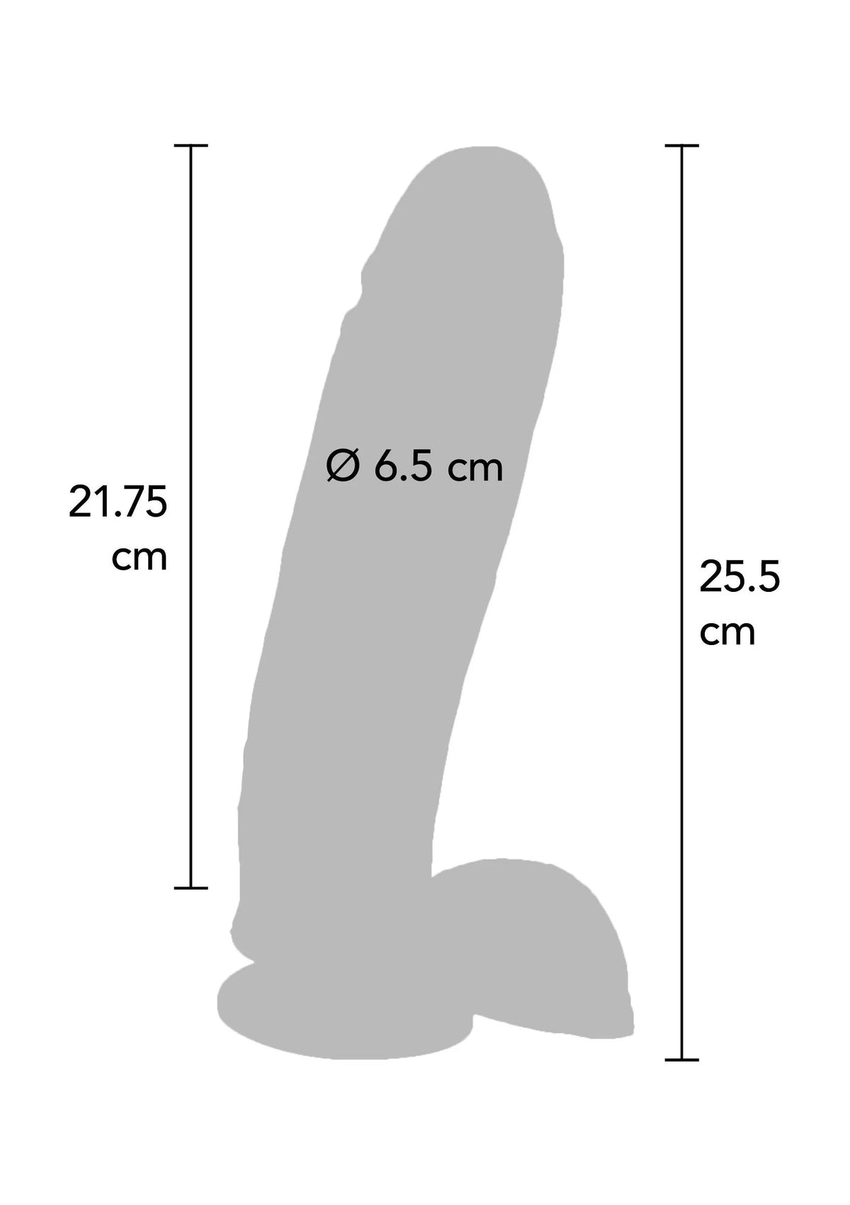 Bestel: Get Real Dildo 10' with Balls Vibrator by ToyJoy - bij Happytoys: de erotische sex webshop | liever Happy dan Easy ⭐⭐⭐⭐⭐