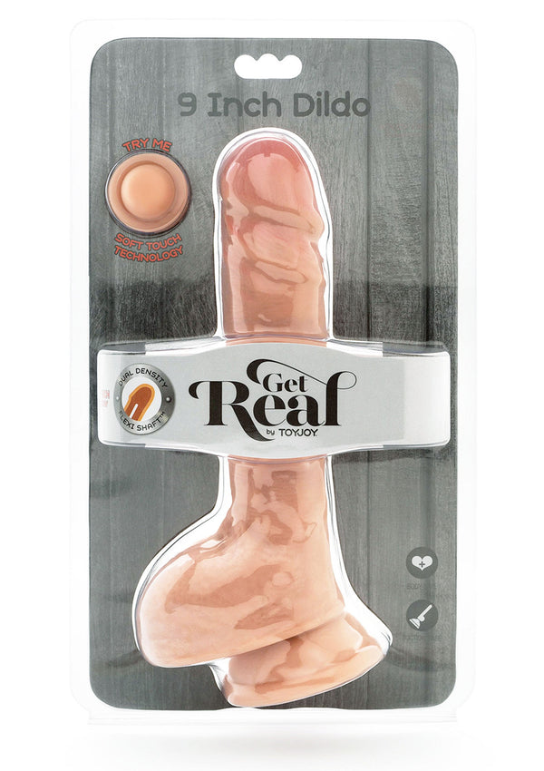 Bestel: Dual Density Dildo TPE 23 cm by ToyJoy Get Real - bij Happytoys: de erotische sex webshop | liever Happy dan Easy ⭐⭐⭐⭐⭐