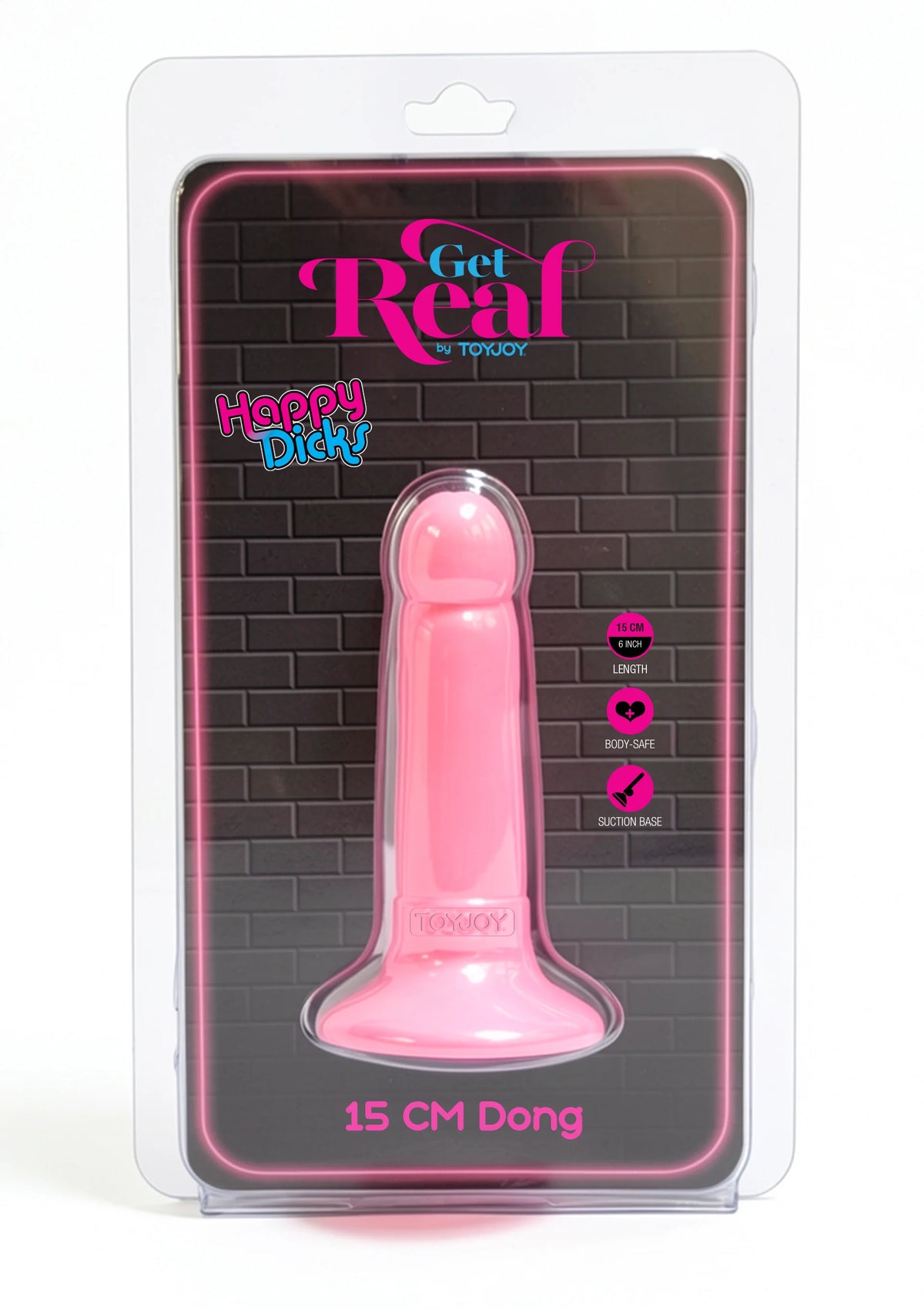 Bestel: Happy Dicks Dong PVC 15 cm - bij Happytoys: de erotische sex webshop | liever Happy dan Easy ⭐⭐⭐⭐⭐