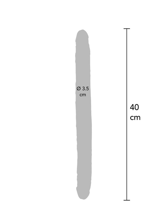 Bestel: Double Dong PVC 40 cm - bij Happytoys: de erotische sex webshop | liever Happy dan Easy ⭐⭐⭐⭐⭐