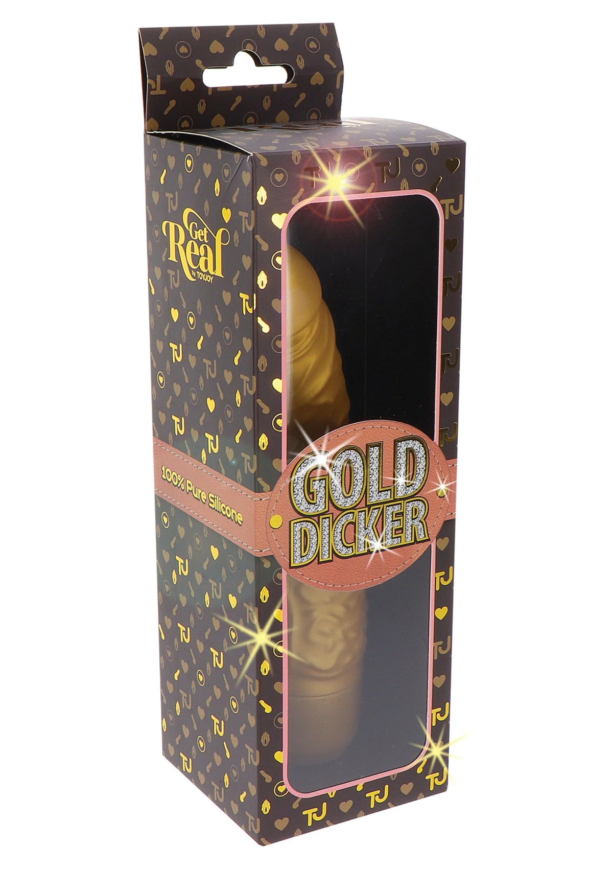 Bestel: Gold Dicker Original Vibrator 20 cm - bij Happytoys: de erotische sex webshop | liever Happy dan Easy ⭐⭐⭐⭐⭐