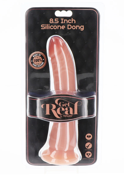 Bestel: Get Real Silicone Dong 8.5' by ToyJoy - bij Happytoys: de erotische sex webshop | liever Happy dan Easy ⭐⭐⭐⭐⭐
