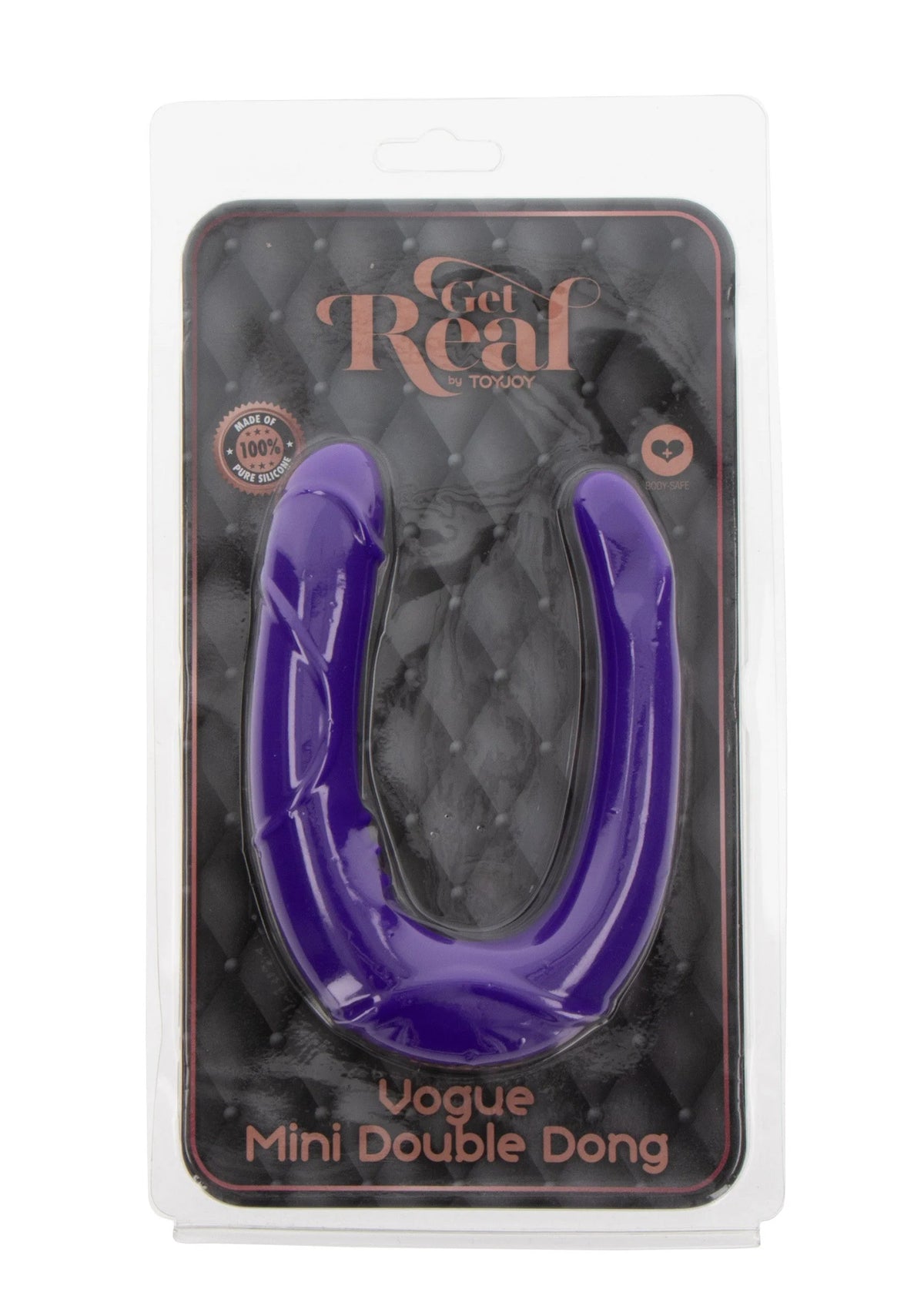 Bestel: Double Dong Vogue Mini Silicone - bij Happytoys: de erotische sex webshop | liever Happy dan Easy ⭐⭐⭐⭐⭐