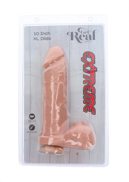 Bestel: Get Real Extreme XL Dildo 10' by ToyJoy - bij Happytoys: de erotische sex webshop | liever Happy dan Easy ⭐⭐⭐⭐⭐