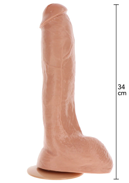 Bestel: Extreme XXXL Dildo PVC 34 cm by ToyJoy - bij Happytoys: de erotische sex webshop | liever Happy dan Easy ⭐⭐⭐⭐⭐ - Default Title - 10208 - SKIN