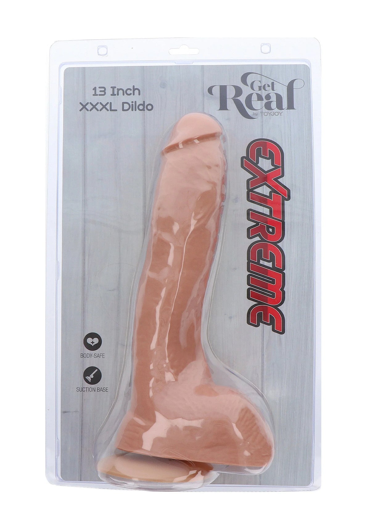 Bestel: Extreme XXXL Dildo PVC 34 cm by ToyJoy - bij Happytoys: de erotische sex webshop | liever Happy dan Easy ⭐⭐⭐⭐⭐