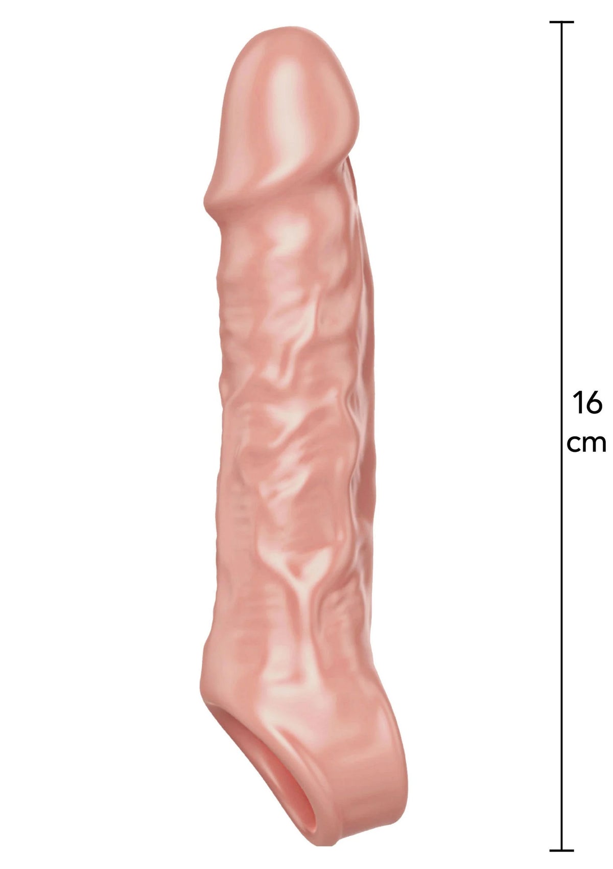 Bestel: Extension Sleeve TPE Medium 16 cm by ToyJoy - bij Happytoys: de erotische sex webshop | liever Happy dan Easy ⭐⭐⭐⭐⭐