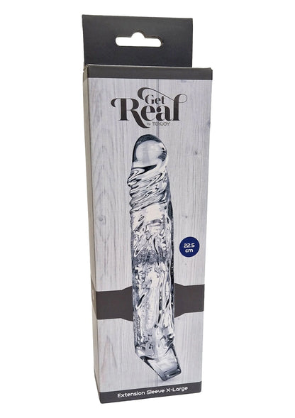 Bestel: Extension Sleeve TPE XL 22.5 cm by ToyJoy - bij Happytoys: de erotische sex webshop | liever Happy dan Easy ⭐⭐⭐⭐⭐