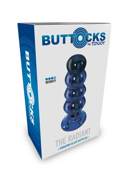 Bestel: Radiant Vibrating Glass Plug - bij Happytoys: de erotische sex webshop | liever Happy dan Easy ⭐⭐⭐⭐⭐