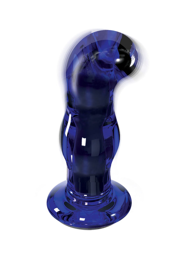 Gleaming Vibrating Glass Plug by ToyJoy Buttocks