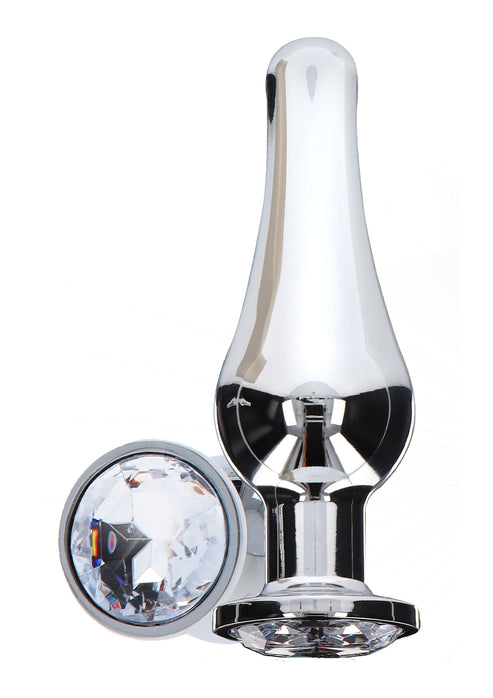 Bestel: Diamond Bum Bijou Small by ToyJoy Anal Play - bij Happytoys: de erotische sex webshop | liever Happy dan Easy ⭐⭐⭐⭐⭐ - Default Title - 10270 - SILVER