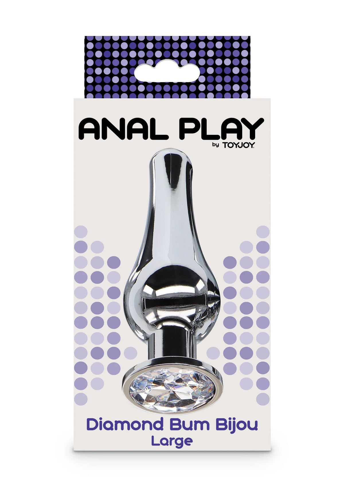 Bestel: Anal Play Diamond Bum Bijou Large by ToyJoy - bij Happytoys: de erotische sex webshop | liever Happy dan Easy ⭐⭐⭐⭐⭐