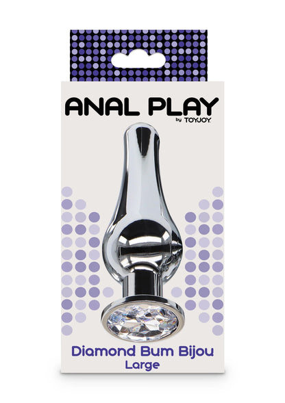 Bestel: Anal Play Diamond Bum Bijou Large by ToyJoy - bij Happytoys: de erotische sex webshop | liever Happy dan Easy ⭐⭐⭐⭐⭐